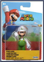 Fire Luigi from Super Mario - Mini manufactured by Jakks Pacific [Front]