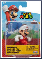 Fire Mario (Running) from Super Mario - Mini manufactured by Jakks Pacific [Front]