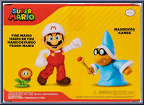 Fire Mario / Magikoopa from Super Mario - Multipacks manufactured by Jakks Pacific [Back]