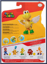 Koopa Paratroopa (with Wings) from Super Mario - Basic Series manufactured by Jakks Pacific [Back]