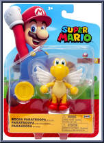 Koopa Paratroopa (with Coin) from Super Mario - Basic Series manufactured by Jakks Pacific [Front]