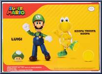 Luigi / Koopa Troopa from Super Mario - Multipacks manufactured by Jakks Pacific [Back]