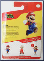 Mario (Running) from Super Mario - Mini manufactured by Jakks Pacific [Back]