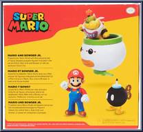 Mario / Bowser Jr. from Super Mario - Multipacks manufactured by Jakks Pacific [Back]