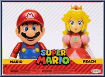 Mario / Peach from Super Mario - Multipacks manufactured by Jakks Pacific [Front]