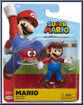 Mario (with Cappy) from Super Mario - Basic Series manufactured by Jakks Pacific [Front]