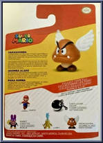 Paragoomba from Super Mario - Mini manufactured by Jakks Pacific [Back]