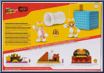 Super Mario 3D World Diorama Set from Super Mario - Playsets manufactured by Jakks Pacific [Back]