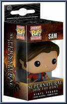 Sam from Supernatural - Pop! Keychains manufactured by Funko [Front]