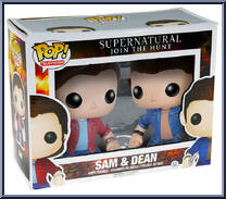 Sam & Dean from Supernatural - Pop! Sets manufactured by Funko [Front]