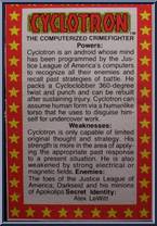Cyclotron from Super Powers - Series 3 manufactured by Kenner [Loose]