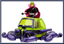 Brainiac with Skull Ship (Gold Label) from Super Powers - Accessories manufactured by McFarlane [Loose]