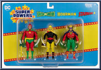 Green Lantern / Hourman / Starman from Super Powers - Multi-Packs manufactured by McFarlane [Front]