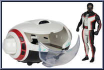 T-Craft (with Mr. Terrific) from Super Powers - Accessories manufactured by McFarlane [Loose]