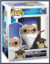 Merlin (with Archimedes) from Sword in the Stone - Pop! Vinyl Figures manufactured by Funko [Front]