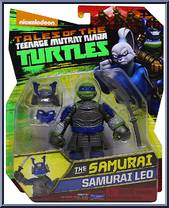 Samurai Leo from Tales of the Teenage Mutant Ninja Turtles - Samurai manufactured by Playmates [Front]