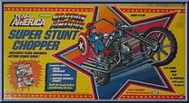 Super Stunt Chopper (Captain America) from Team America - Accessories manufactured by Ideal [Front]