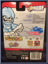Gorgo from Tech Deck Dude - Clash Crew 1 manufactured by X-Concepts [Back]