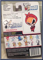 Thugsta (Blind) from Tech Deck Dude - Skate Crew 1 manufactured by X-Concepts [Back]