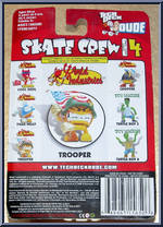 Trooper (World Industries) from Tech Deck Dude - Skate Crew 4 manufactured by X-Concepts [Back]