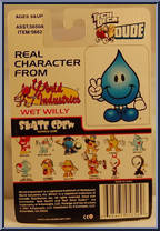 Wet Willy (World Industries) from Tech Deck Dude - Skate Crew 1 - Magna Series manufactured by X-Concepts [Back]