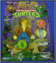 Ace Duck [Reissue] from Teenage Mutant Ninja Turtles - 1994 - Basic Figures (with Cards) manufactured by Playmates [Front]