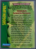 Shogun April (with Card) from Teenage Mutant Ninja Turtles - Shogun Turtles manufactured by Playmates [Card]