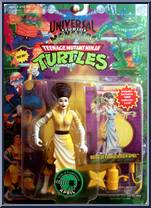 Bride of Frankenstein April (with Card) from Teenage Mutant Ninja Turtles - Universal Studios Monsters manufactured by Playmates [Front]