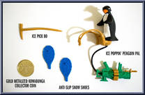 Arctic Donatello from Teenage Mutant Ninja Turtles - Adventurers (with Coins) manufactured by Playmates [Loose]