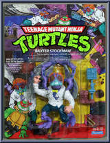 Baxter Stockman from Teenage Mutant Ninja Turtles - 1989 - Basic Figures manufactured by Playmates [Front]