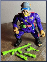 Private Porknose Bebop from Teenage Mutant Ninja Turtles - Mutant Military II manufactured by Playmates [Loose]