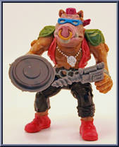 Bebop (Soft Head) from Teenage Mutant Ninja Turtles - 1988 - Basic Figures manufactured by Playmates [Loose]