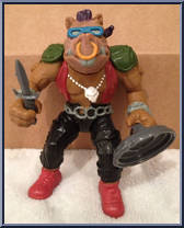 Bebop from Teenage Mutant Ninja Turtles - 1988 - Basic Figures manufactured by Playmates [Loose]