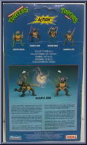 Cartwheelin' Karate Don from Teenage Mutant Ninja Turtles - Ninja Action Turtles manufactured by Playmates [Back]