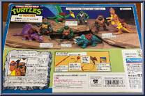 Cave Turtle Don (with Trippy Tyrannosaurus) from Teenage Mutant Ninja Turtles - Cave Turtles manufactured by Playmates [Back]