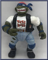 Classic Rocker Leo from Teenage Mutant Ninja Turtles - Rock 'N Rollin' Turtles manufactured by Playmates [Loose]