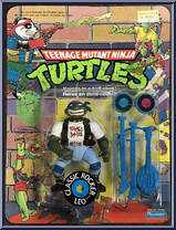 Classic Rocker Leo from Teenage Mutant Ninja Turtles - Rock 'N Rollin' Turtles manufactured by Playmates [Front]