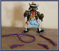 Crazy Cowboy Don from Teenage Mutant Ninja Turtles - Wacky Wild West Turtles manufactured by Playmates [Loose]