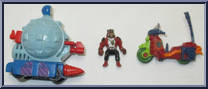 Turtle Transports - Crushin' Slam Bam Combo (with Card) from Teenage Mutant Ninja Turtles - Mini Mutants manufactured by Playmates [Loose]