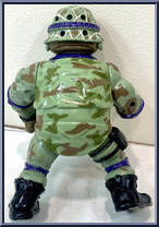 Delta Team Don from Teenage Mutant Ninja Turtles - Mutant Military II manufactured by Playmates [Loose]