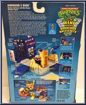 Bodacious Battlesets - Dimension X Wars (with Card) from Teenage Mutant Ninja Turtles - Mini Mutants manufactured by Playmates [Back]