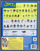 Dirtbag from Teenage Mutant Ninja Turtles - 1991 - Basic Figures manufactured by Playmates [Back]