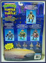 Donatello's Doomsday Defense Base Playset from Teenage Mutant Ninja Turtles - Turtle in a Turtle manufactured by Playmates [Back]