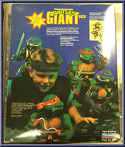 Donatello from Teenage Mutant Ninja Turtles - Giant Size manufactured by Playmates [Back]