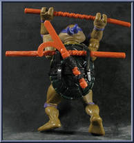 Donatello from Teenage Mutant Ninja Turtles - 1988 - Basic Figures manufactured by Playmates [Loose]