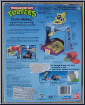 Flushomatic from Teenage Mutant Ninja Turtles - 1989 - Accessories manufactured by Playmates [Back]