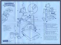 Flushomatic from Teenage Mutant Ninja Turtles - 1989 - Accessories manufactured by Playmates [Instructions]