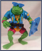 Genghis Frog Action Figure