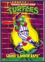 Grand Slammin' Raph [Reissue] from Teenage Mutant Ninja Turtles - Sewer Sports Allstar Turtles manufactured by Playmates [Card]