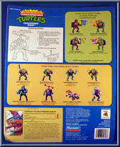 Head Spinnin' Bebop from Teenage Mutant Ninja Turtles - Wacky Action manufactured by Playmates [Back]